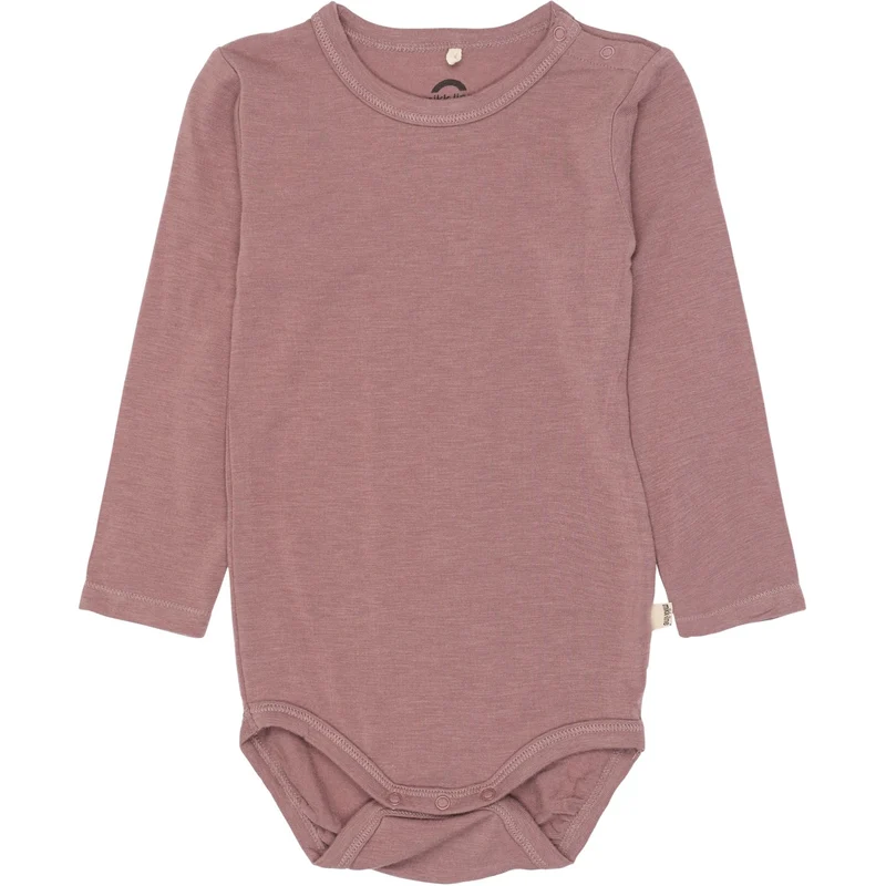 Mikk-Line Twilight Mauve Wool/Bamboo Ls Body