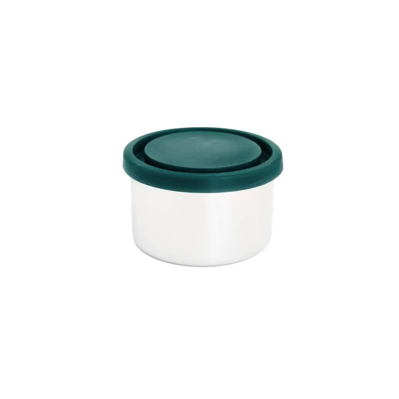 Pulito PureDipBox Snackboks - Rustfrit Stål - Rund - 250ml