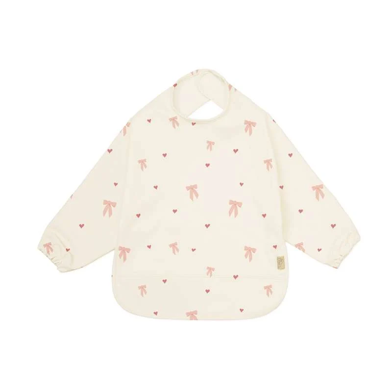 Cam Cam Copenhagen Bib with Sleeves - Bows