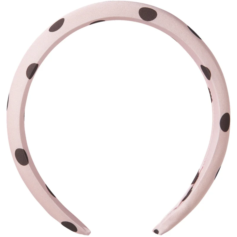 Name It Lotus Dots In Chocolate Plum Nkfnolina Hairbrace
