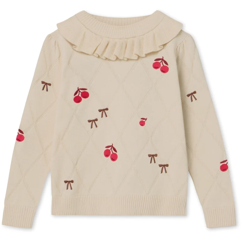 Fliink Sandshell Nova Embr. Ruffle Pullover