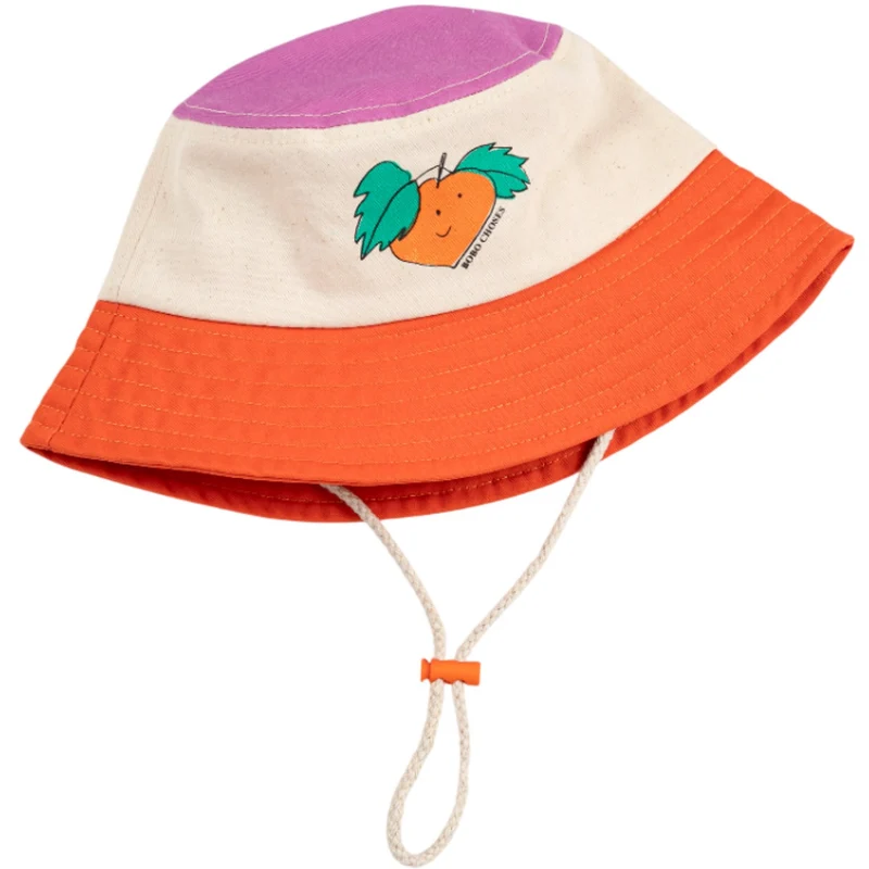 Bobo Choses Multicolor Tangerine Bøtte Lue