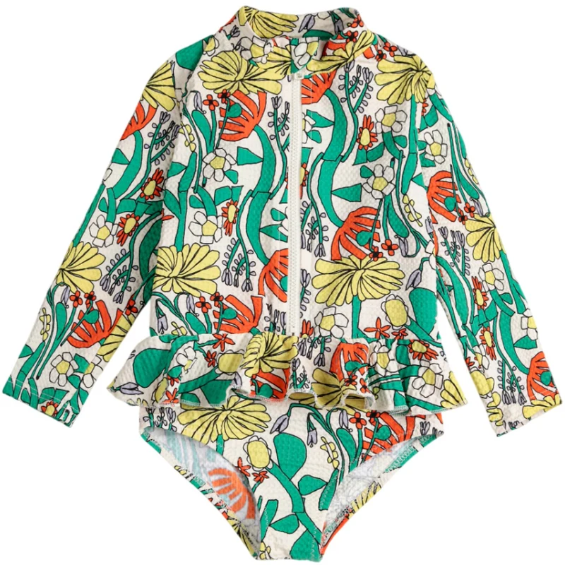 Bobo Choses Multicolor Farge Herbalist All Over Swim Overall