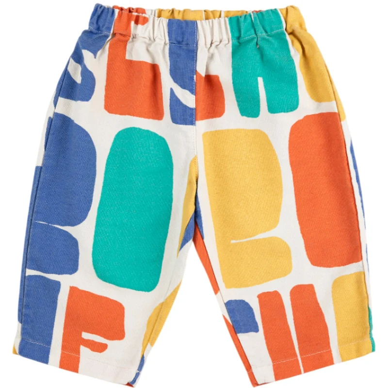 Bobo Choses Multicolor Bobo Choses Farge All Over Woven Bukser