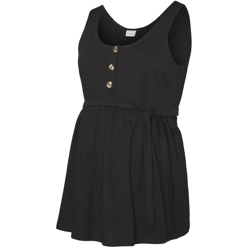 Mama;licious Black Mlevi Lia Sl Jrs Topp 2F Noos