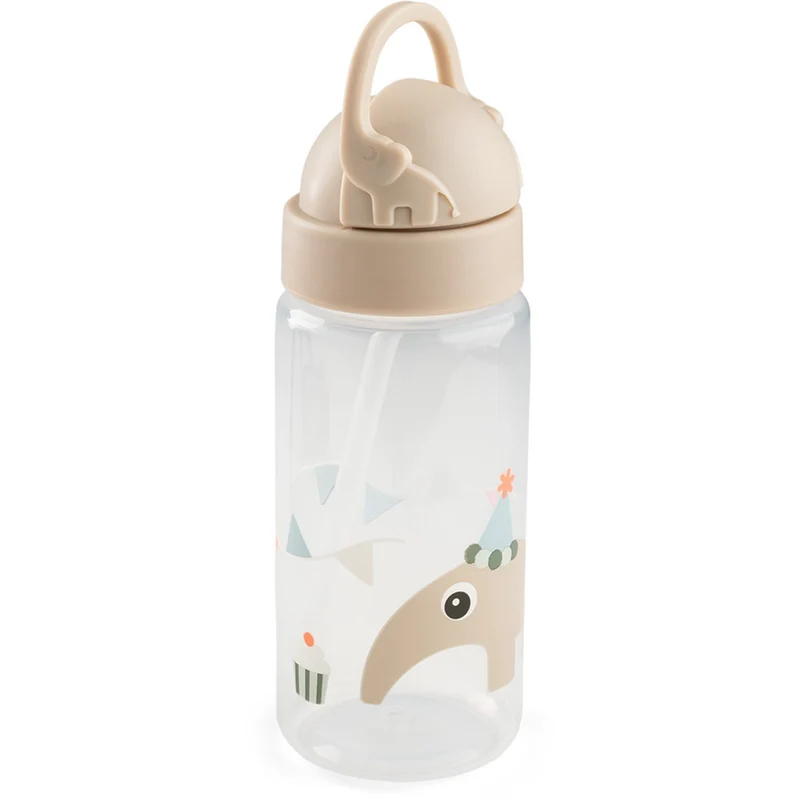 DonebyDeer Celebration Powder Drikkeboks Med Sugerør 350 Ml