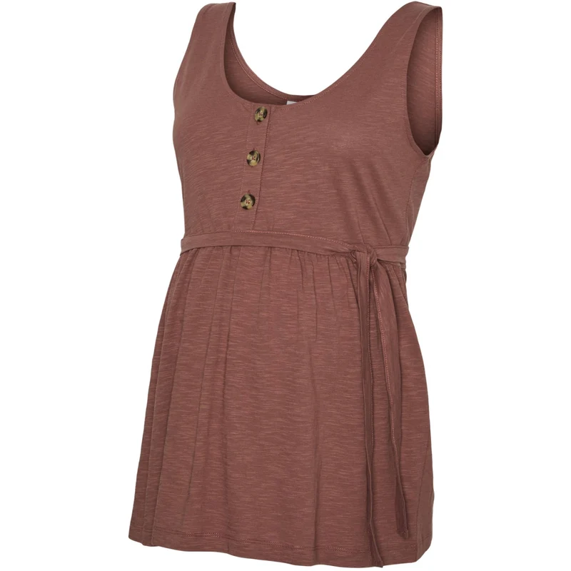 Mama;licious Mahogany Mlivy Lia Sl Jrs Topp 2F Noos