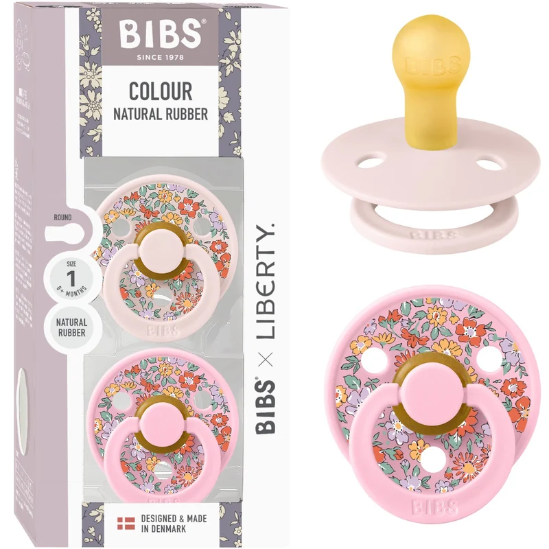 Bibs X Liberty Petal Mix Smokk Colour 2-Pakning Oscar Meadow Latex