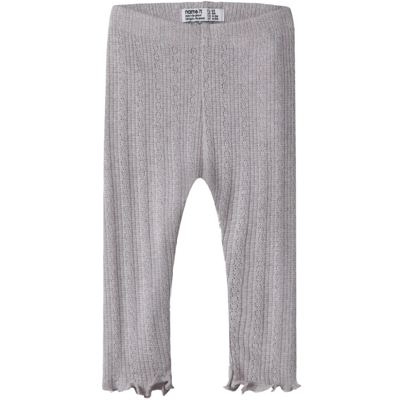 Name It Lilac Marble Melange Nbfblitta Leggings