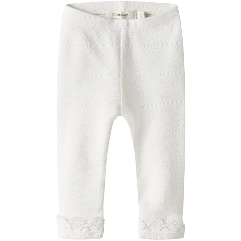 Lil'Atelier Coconut Milk Nbftapia Slim Leggings Lil