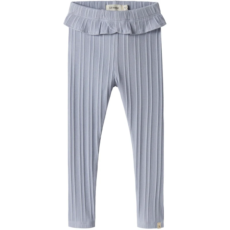 Lil'Atelier Zen Blue Nmftansy Slim Leggings Lil