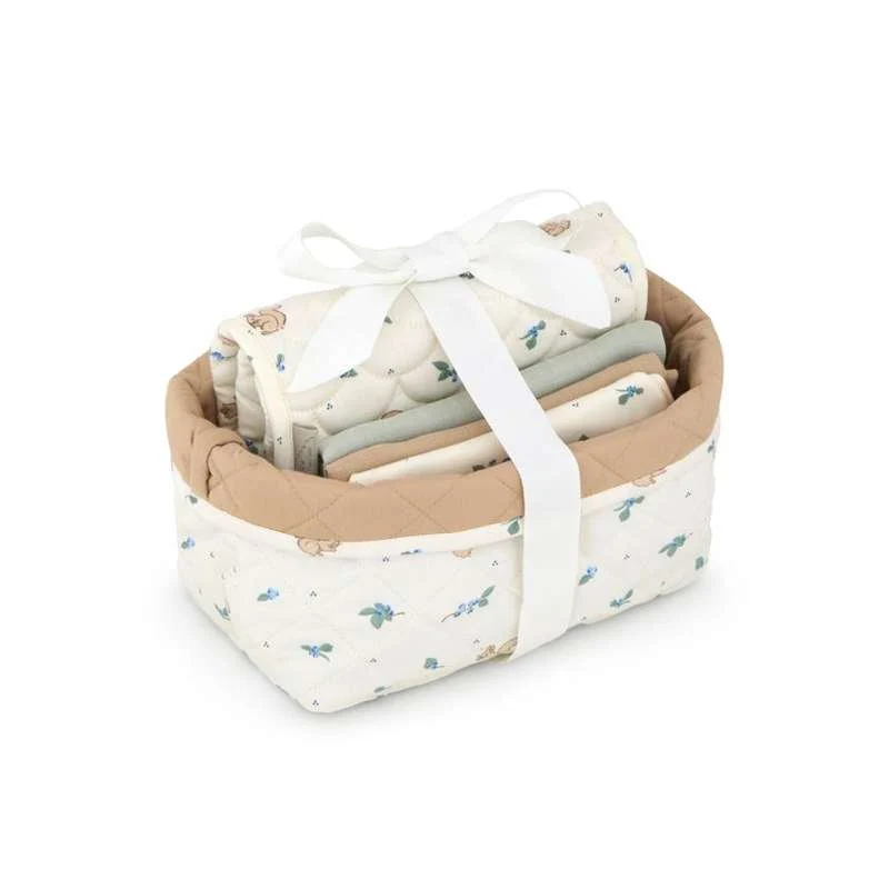Cam Cam Copenhagen Babyshower Presentkorg - Liten - Blueberries
