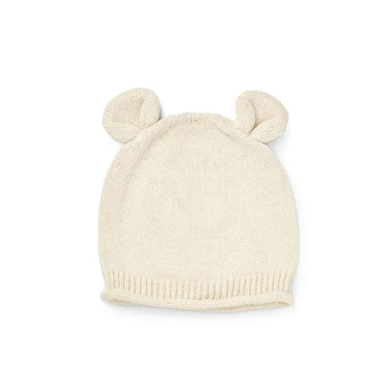 Cam Cam Copenhagen Charlie Babymössa - Stickad - GOTS - Off White