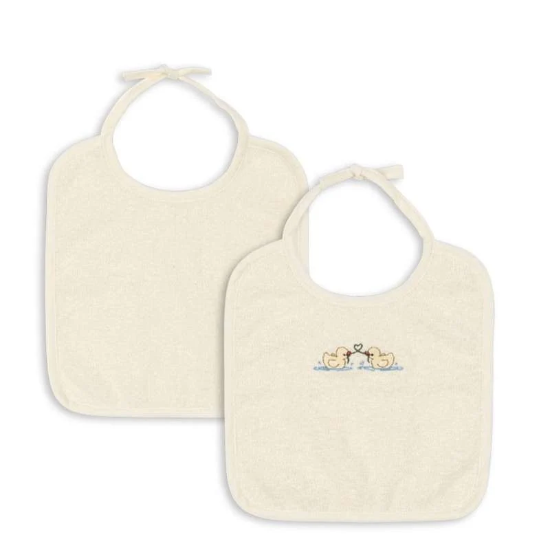 Fanga Fontana Figo Terry Haklappar - 2-pack - GOTS - Antique White
