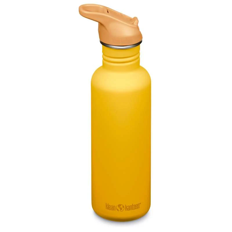 Klean Kanteen Classic Vattenflaska - Flip/Seal SportCap - 800ml - Sunset