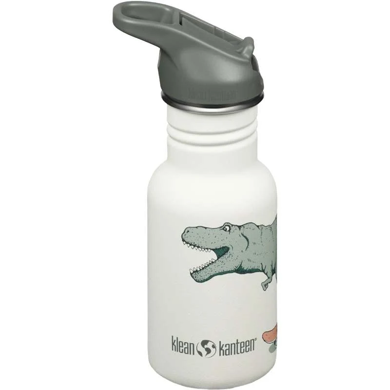 Klean Kanteen Classic vattenflaska - Kid SportCap - 355ml - Dino Skate