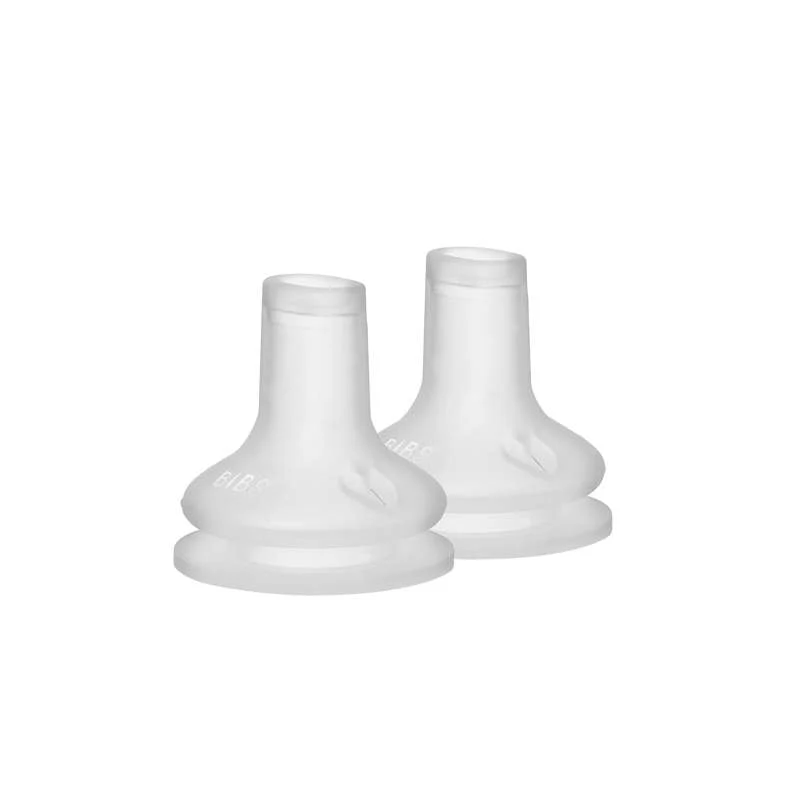 BIBS Bottle - Tillbehör - Napphuvud - Silikon/Sippy - 2-Pack
