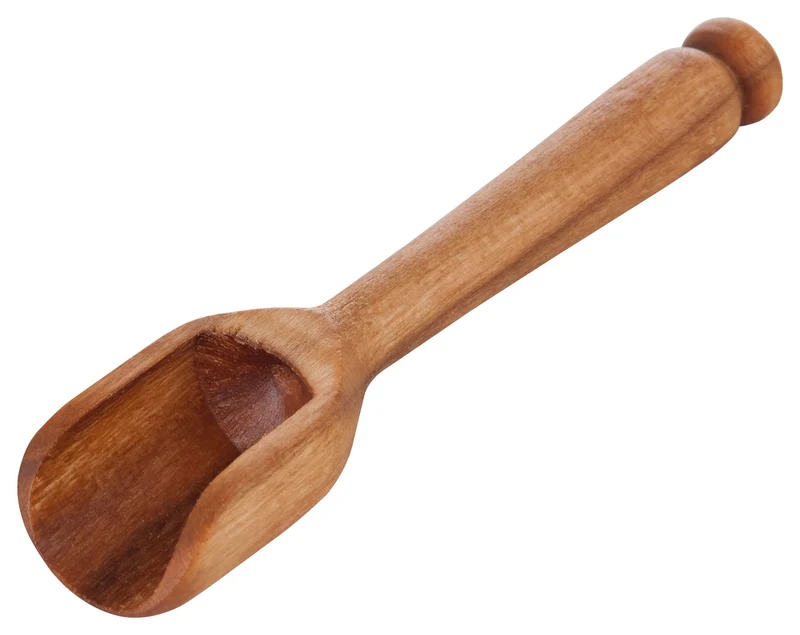 Biogan - lille saltske - 8 cm. - kirsebærtræ