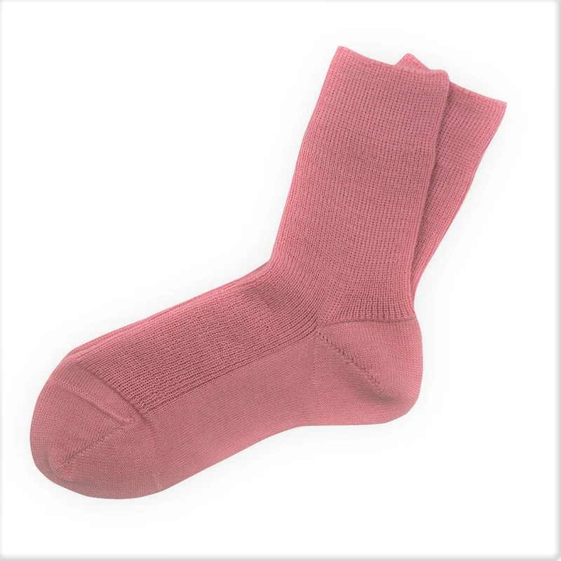 Grödo -strømper - økologisk uld - rosa