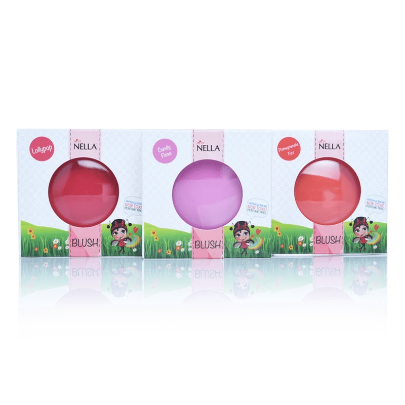 Miss Nella - giftfrit make-up - blush - candy floss