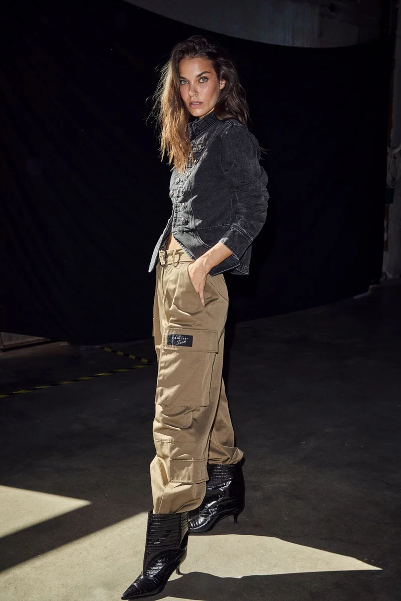 Haute L'Amitié - Rabi Cargo Pocket Tall Pant Hl10738 - Walnut