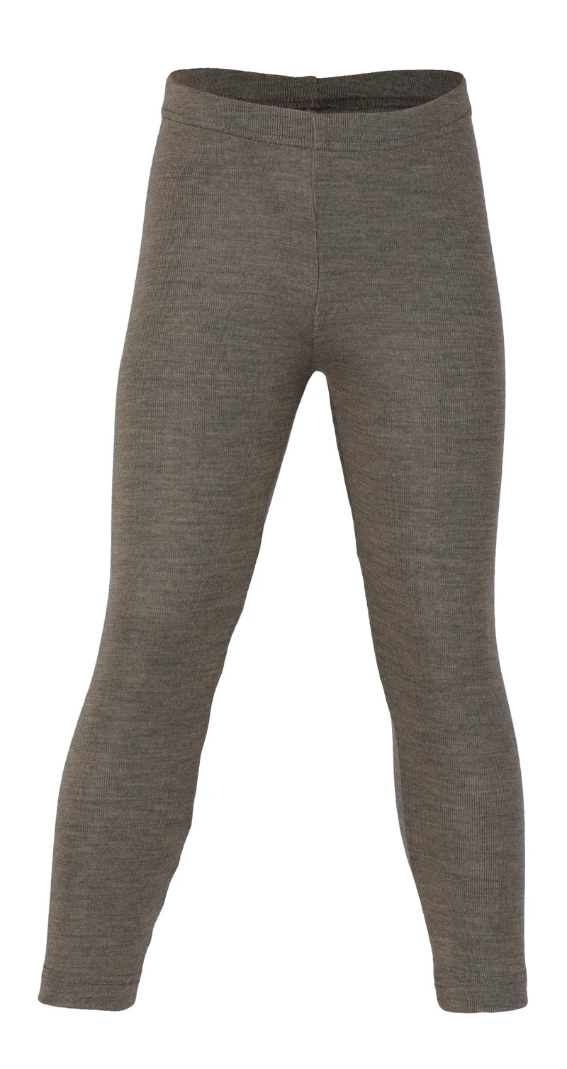 Engel - leggings - uld & silke - valnød