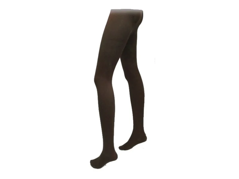 Grödo - strømpebukser - bomuld microfiber - chokoladebrun