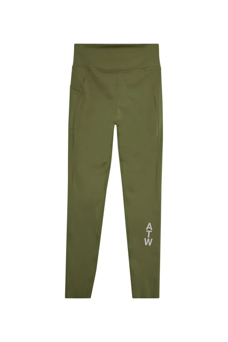 Halo - Women Training Tights 228641 - 6096 - Olive Drab