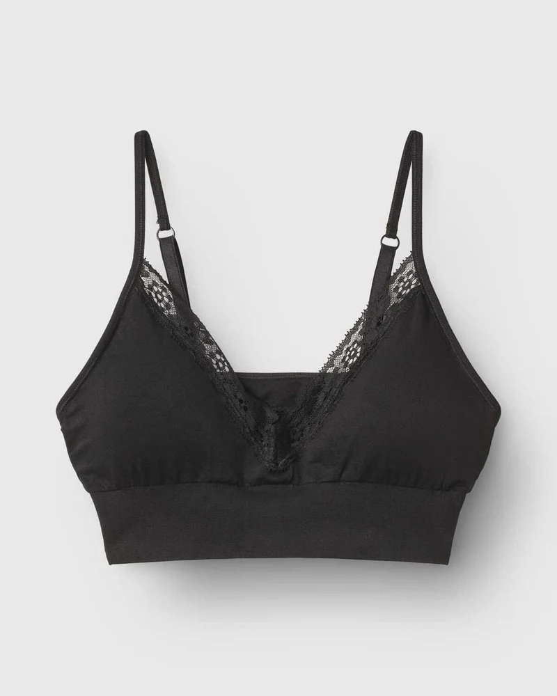 Molly&My Wardrobe - Luise Lace Bra Top 8001 - Black