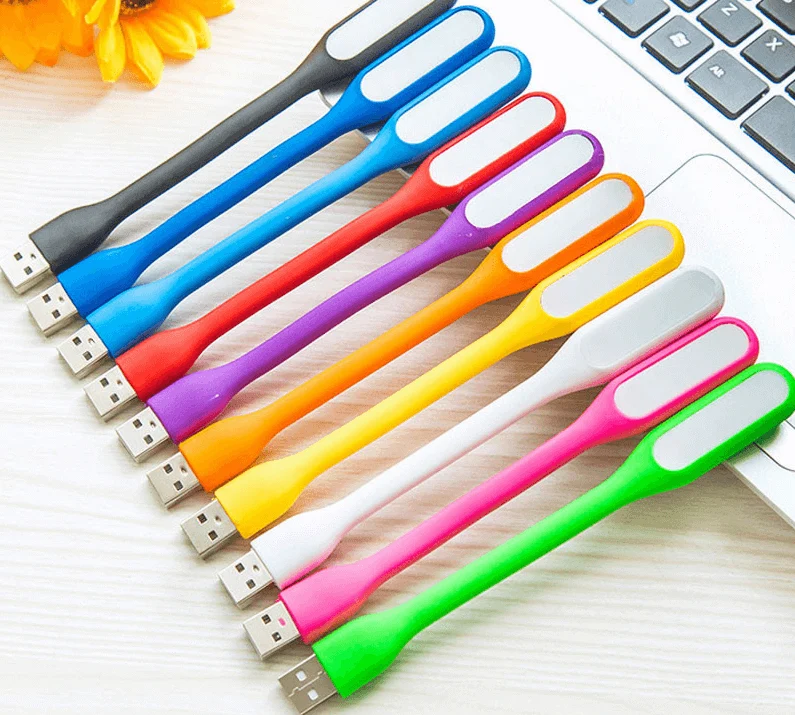 10stk Fleksibel USB Led Lys