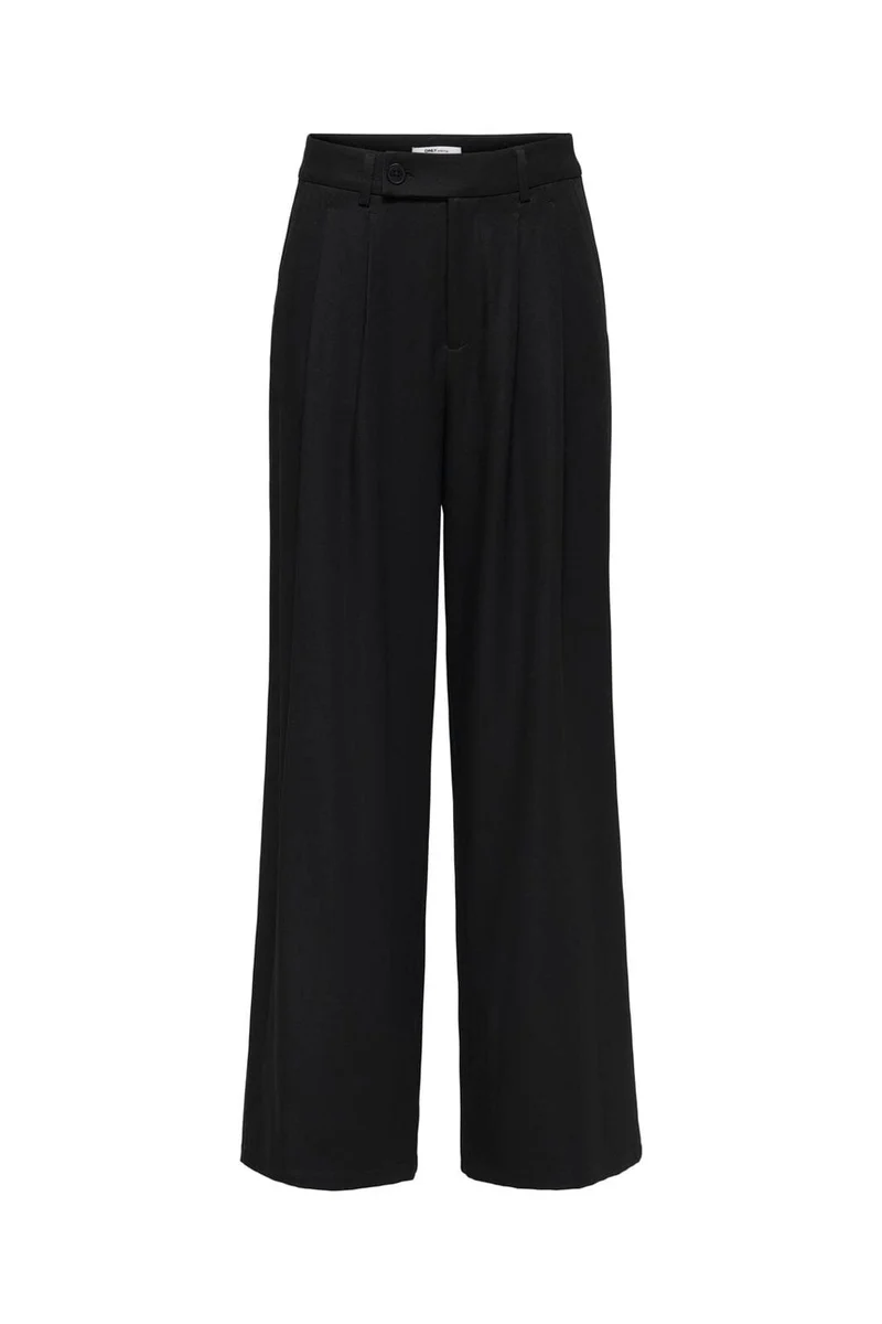 Only - Onlmiles Pleat Wide Pant Tlr - 5177006 Black