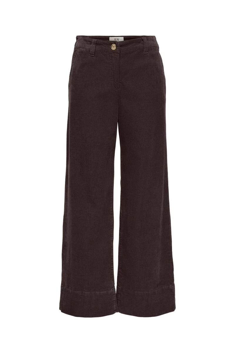 JDY - Jdyshiraz Hem Wide Pant - 5133733 Chocolate Torte