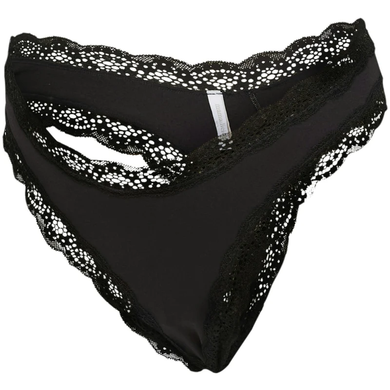 Mama;licious Black Black Mlreece Truser 2-P