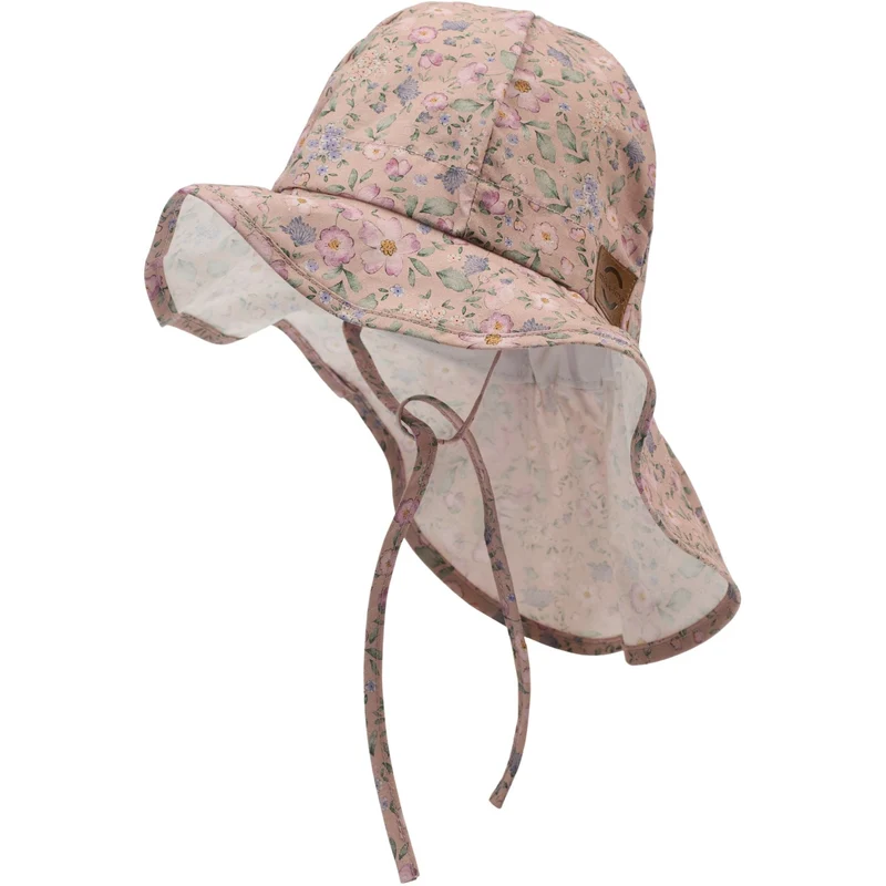 Mikk-Line Buble Flower AOP Summerhat Long Neck AOP