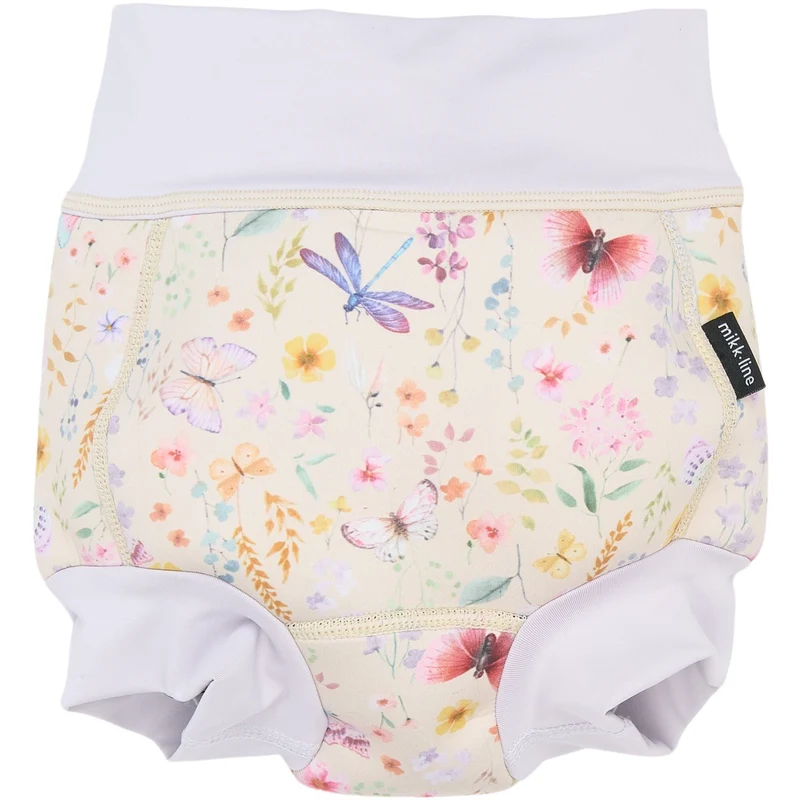Mikk-Line Butterfly AOP Swim Baby Pant Frill AOP