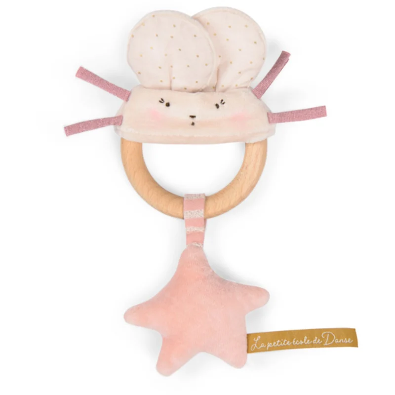 Moulin Roty Rattle in Wood - Mus - La Petite Ecole de Danse