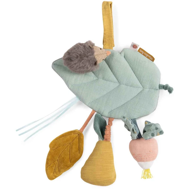 Moulin Roty Aktivitetsrangle - Reddik og pæreblad - Trois Petits Lapins
