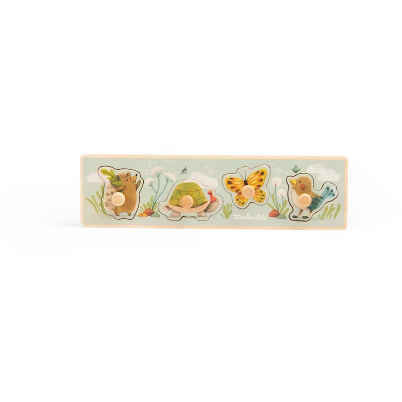 Moulin Roty Stud Puslespill 4 Brk - Trois Petits Lapins