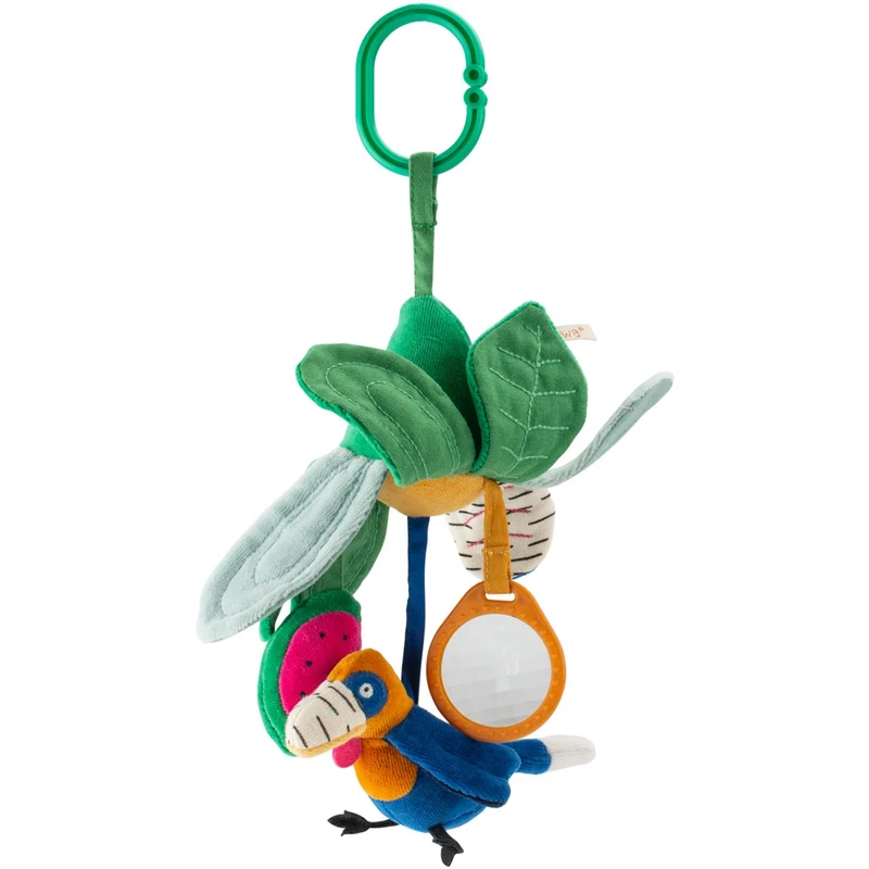 Moulin Roty Aktivitetsblomst med heng - La Forêt Mawa