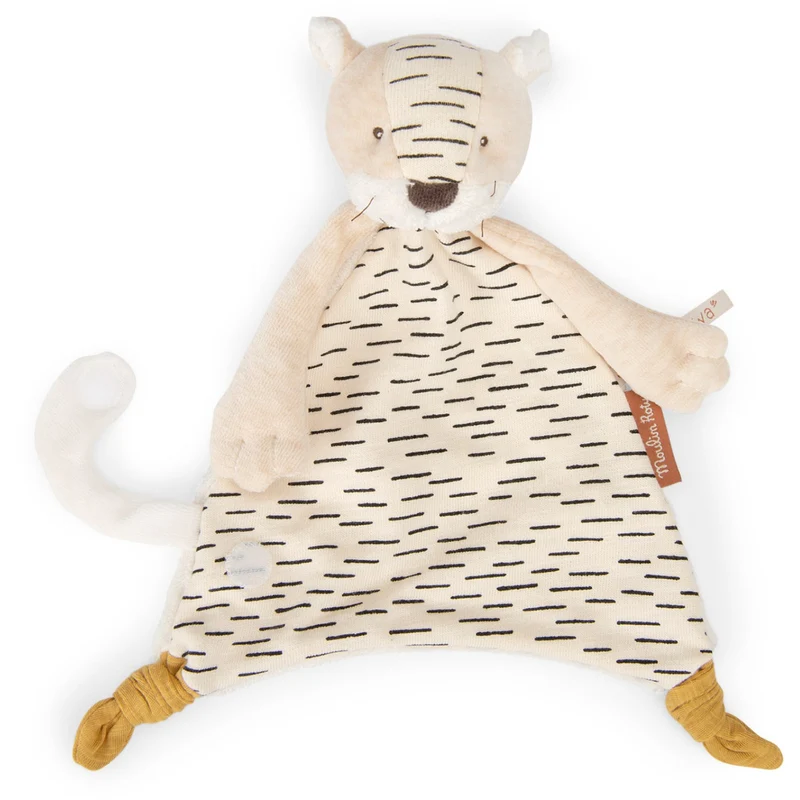 Moulin roty kosestoff - Baboo the Tiger 27 cm - La Forêt Mawa