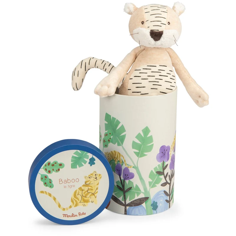 Moulin Roty Myke Leketøy - Baboo the Tiger 34 cm - La Forêt Mawa