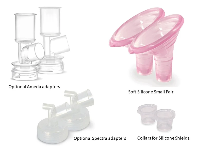 Pumpin Pal Shields: 20 mm - 23 mm, Small, 2-Pack