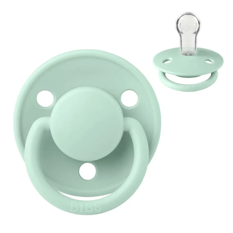 BIBS De Lux Napp - One Size - Silikon - Nordic Mint