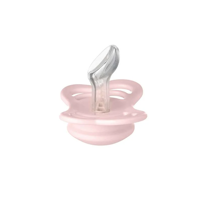 BIBS Couture Napp - Stl. 1 - Silikon - Blossom