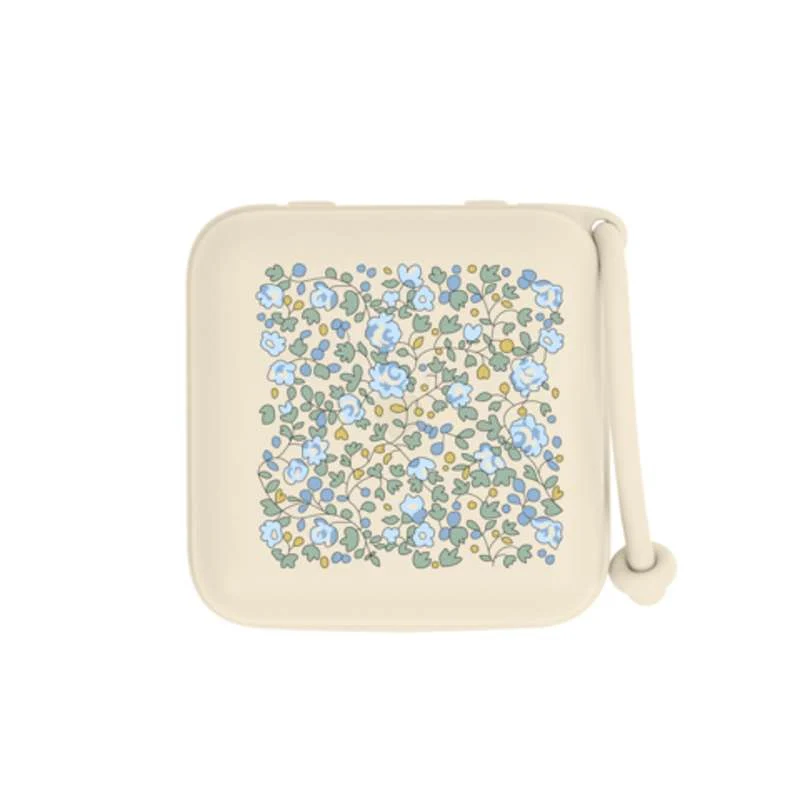BIBS Accessories Pacifier Box - Nappask - Liberty - Eloise/Ivory