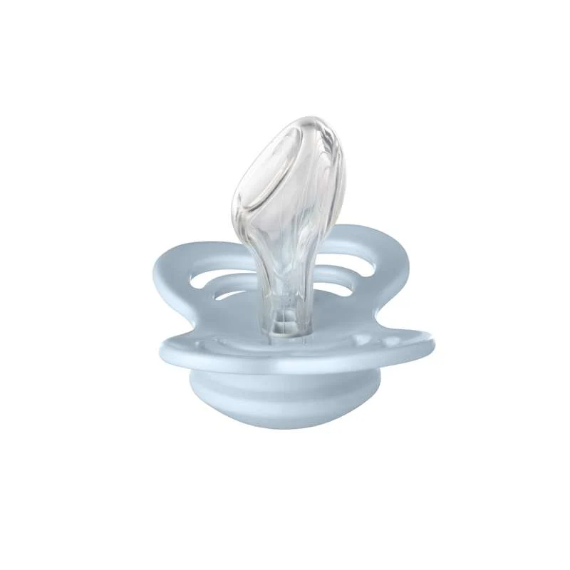 BIBS Couture Napp - Str. 2 - Silikon - Baby Blue