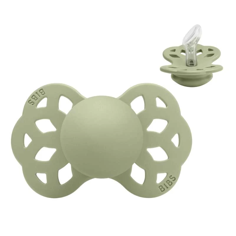 BIBS Anatomisk Infinity Napp - Strl. 1 - Silikon - Sage