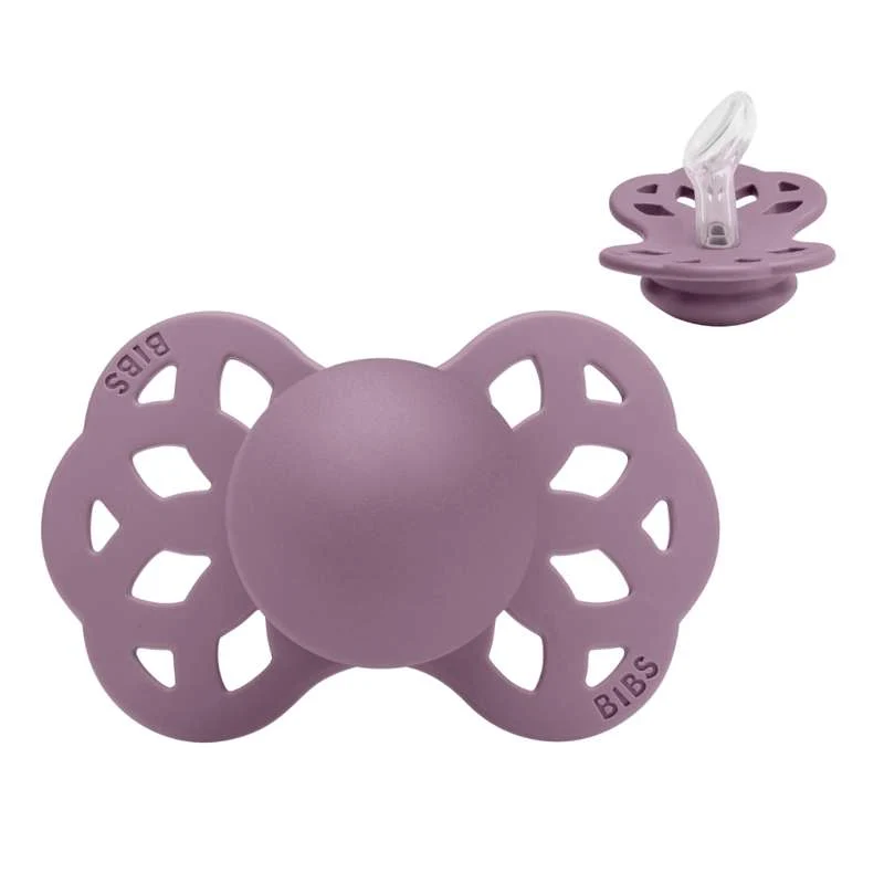 BIBS Anatomisk Infinity Napp - Stl. 1 - Silikon - Mauve