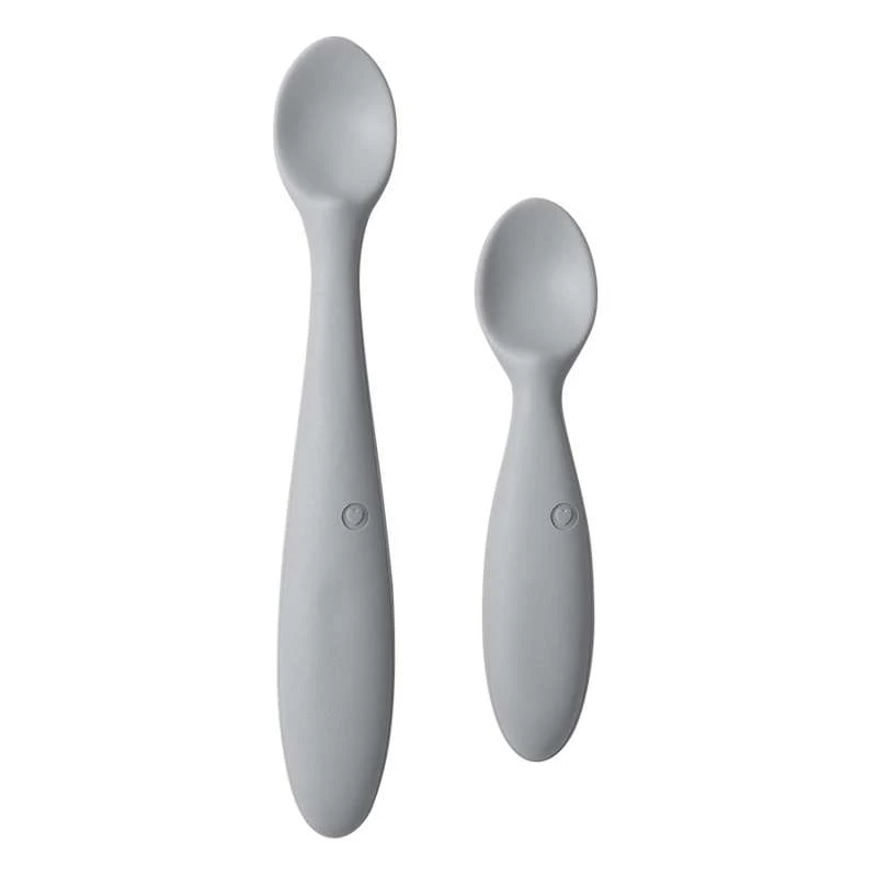 BIBS Dinner Skedset - Stor och Liten Sked - Cloud