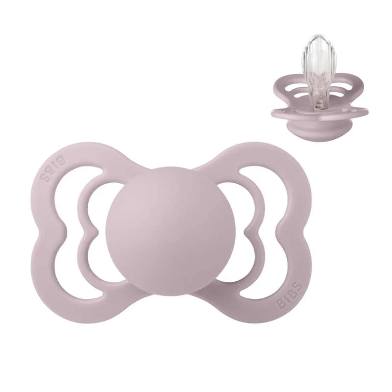 BIBS Supreme Napp - Stl. 2 - Silikon - Dusky Lilac